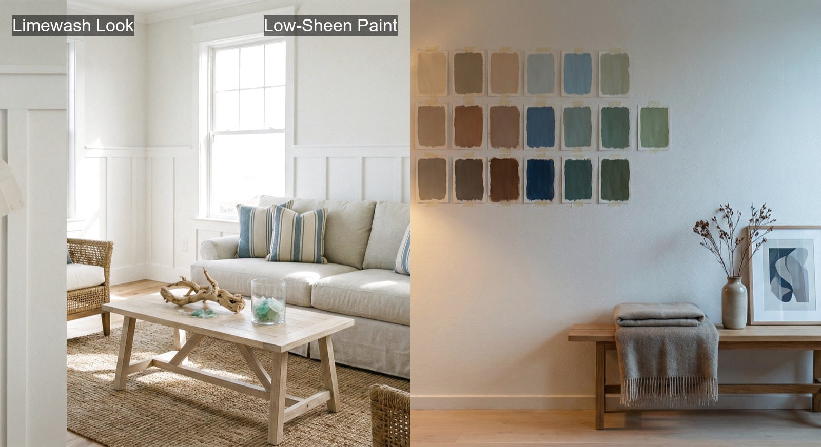 Limewash vs Low-Sheen Paint for Miami Feature Walls