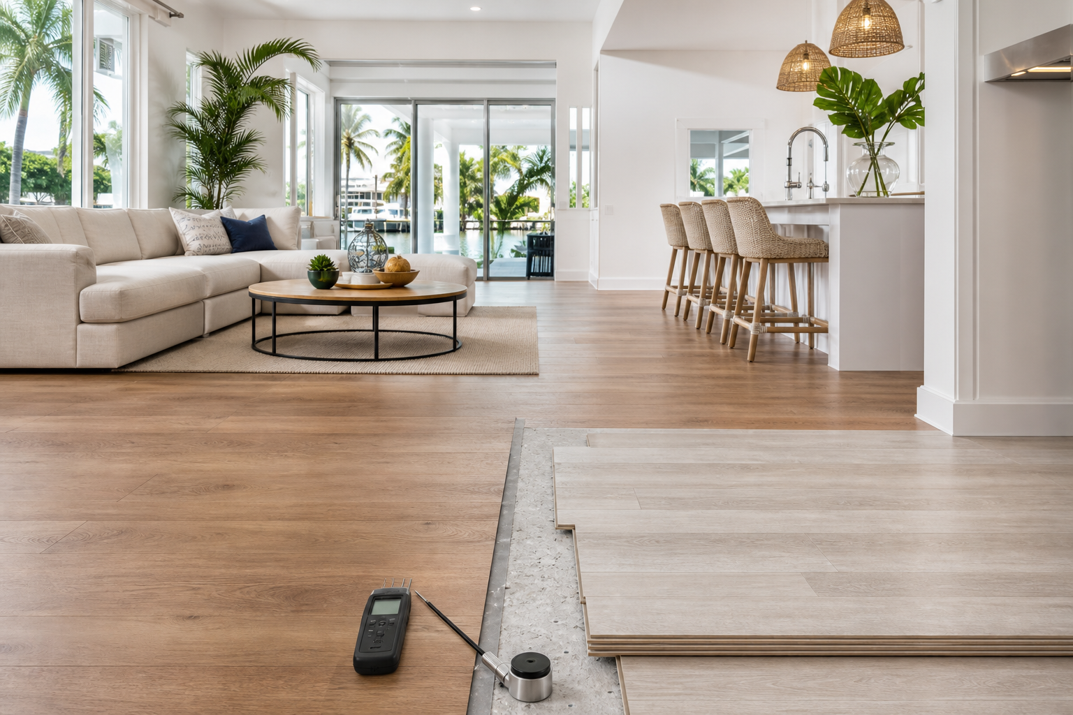 LVP vs Laminate for Humid South Florida Homes